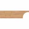 Ekena Millwork Huntington Smooth Rafter Tail, Western Red Cedar, 3 1/2"W x 10"H x 36"L RFT04X10X36HUN00SWR - alternate 2
